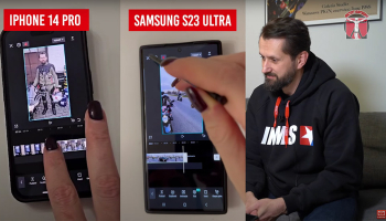 iPhone 14 Pro vs Samsung S23 Ultra – sprawdzamy który z tych telefonów jest lepszy do vlogowania!